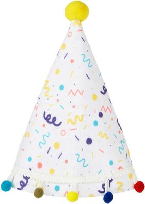 Show full view: Frisco Confetti Dog & Cat Birthday Hat, Medium/Large slide 3 of 8