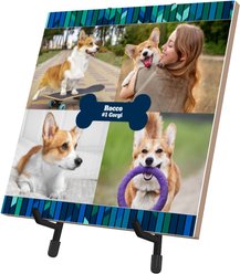 Frisco "Contemporary #2" Ceramic Photo Tile with Stand, 8" x 8"
