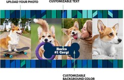 Frisco Contemporary Collage #2 White Personalized Coffee Mug, 15-oz slide 2 of 4