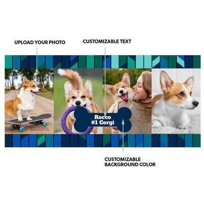 Show full view: Frisco Contemporary Collage #2 White Personalized Coffee Mug, 15-oz slide 3 of 7