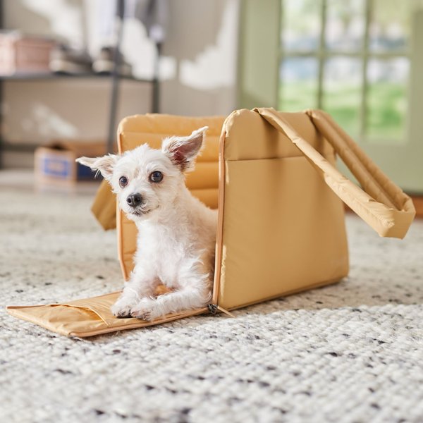 Show full view: Frisco Convertible Dog & Cat Carrier Tote Bag, Beige slide 1 of 11
