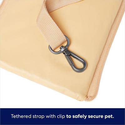 Show full view: Frisco Convertible Dog & Cat Carrier Tote Bag, Beige slide 5 of 11