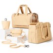 Show in main carousel: Frisco Convertible Dog & Cat Carrier Tote Bag, Beige slide 7 of 11