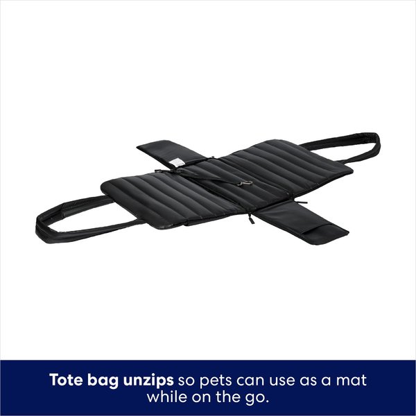 Show full view: Frisco Convertible Dog & Cat Carrier Tote Bag, Black slide 3 of 11