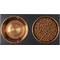 Show in main carousel: Frisco Copper Stainless Steel Elevated Foldable Double Dog & Cat Bowls, Medium: 5 cup slide 7 of 11