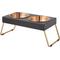 Show in main carousel: Frisco Copper Stainless Steel Elevated Foldable Double Dog & Cat Bowls, Medium: 5 cup slide 8 of 11