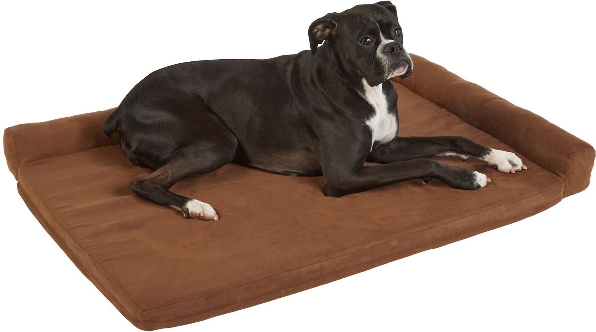 Frisco Corner Bolster Orthopedic Dog Crate Mat