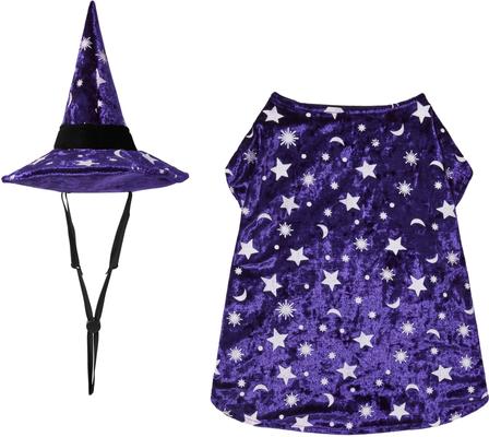 Show full view: Frisco Cosmic Witch Dog & Cat Costume, Small slide 4 of 9