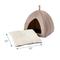 Show in main carousel: Frisco Covered Tent Cat & Dog Bed, Beige, Medium slide 3 of 8