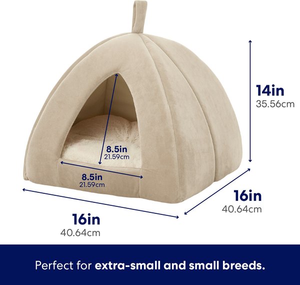 Frisco Covered Tent Cat & Dog Bed