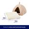 Show in main carousel: Frisco Covered Tent Cat & Dog Bed, Beige, Small slide 3 of 8
