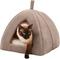 Show in main carousel: Frisco Covered Tent Cat & Dog Bed, Beige, Small slide 4 of 8