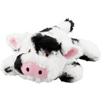 Frisco Cow Plush Squeaky Dog Toy, Small/Medium
