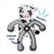 Show in main carousel: Frisco Cow Plush with Inside Rope Squeaky Dog Toy, Medium slide 3 of 7