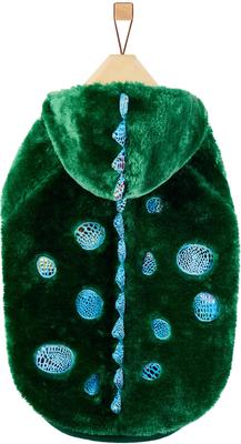 Show full view: Frisco Cozy Dinosaur Dog & Cat Hoodie Costume, Medium slide 4 of 9