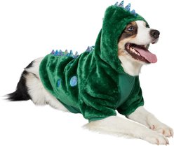 Frisco Cozy Dinosaur Dog & Cat Hoodie Costume, X-Large