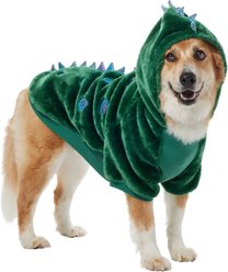 Frisco Cozy Dinosaur Dog & Cat Hoodie Costume, XX-Large