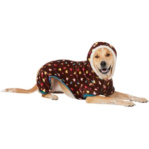 Frisco Cozy Plush Fleece Dog & Cat PJs, Mushrooms, X-Large