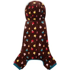 Frisco Cozy Plush Fleece Dog & Cat PJs, Mushrooms, X-Large