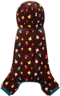 Show full view: Frisco Cozy Plush Fleece Dog & Cat PJs, Mushrooms, XX-Large slide 4 of 9