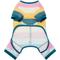 Show in main carousel: Frisco Cozy Waffle Knit Dog & Cat PJs, Stripe, Small slide 6 of 10