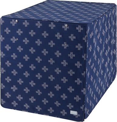 Show full view: Frisco Crate Cover, 36 inch, Blue Crosses slide 3 of 8
