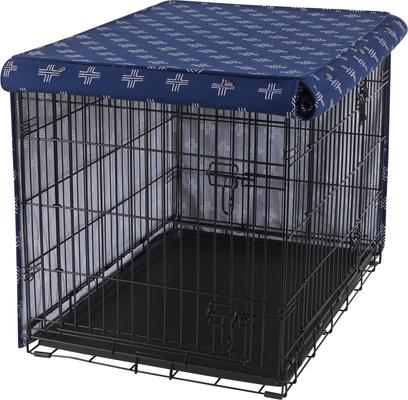 Show full view: Frisco Crate Cover, 36 inch, Blue Crosses slide 5 of 8