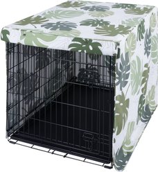 Frisco Crate Cover, 42 inch, White Leaves