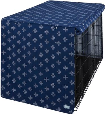 Show full view: Frisco Crate Cover, 48 inch, Blue Crosses slide 4 of 8
