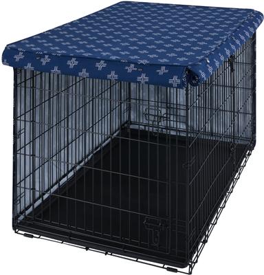 Show full view: Frisco Crate Cover, 48 inch, Blue Crosses slide 5 of 8