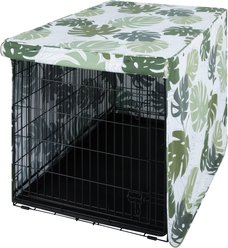 Frisco Crate Cover, 48 inch, White Leaves