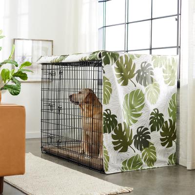 Show full view: Frisco Crate Cover, 54 inch, White Leaves slide 6 of 8