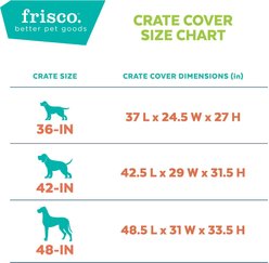 Frisco Crate Cover, Gray, 48 inch slide 2 of 6