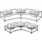 Show in main carousel: Frisco Curved Triple Feeder Stainless Steel Dog & Cat Bowl, Small: 1 cup slide 6 of 10