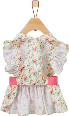 Show full view: Frisco Dainty Pink Floral Dog & Cat Dress, Floral, Small slide 5 of 9