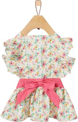 Show full view: Frisco Dainty Pink Floral Dog & Cat Dress, Floral, X-Large slide 3 of 8