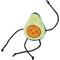 Show in main carousel: Frisco Dangly Avocado Buddy Plush Cat Toy with Catnip slide 1 of 6