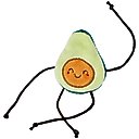 Frisco Avocado Dangly Plush Cat Toy with Catnip