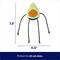 Show in main carousel: Frisco Dangly Avocado Buddy Plush Cat Toy with Catnip slide 2 of 6