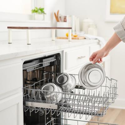 Show full view: Frisco Dark Wooden Triple Elevated Stainless Steel Dog & Cat Bowl, Dark Wooden, Medium: 3 cup slide 5 of 8