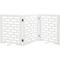 Show in main carousel: Frisco Deco Horizontal Lines 3-Panel Dog Gate, 24-in, White slide 3 of 7