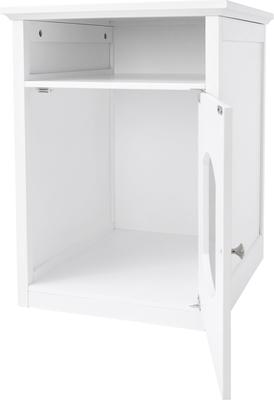 Show full view: Frisco Decorative Side Table Cat Litter Box Cover, White slide 4 of 10