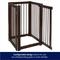 Show in main carousel: Frisco Deluxe Configurable 4-Panel Wood Dog Gate, 30-in, Mahogany slide 5 of 10