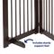Show in main carousel: Frisco Deluxe Configurable 4-Panel Wood Dog Gate, 36-in, Mahogany slide 6 of 10