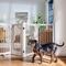 Show in main carousel: Frisco Deluxe Configurable 4-Panel Wood Dog Gate,36-in, White slide 1 of 10