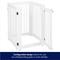 Show in main carousel: Frisco Deluxe Configurable 4-Panel Wood Dog Gate,36-in, White slide 5 of 10