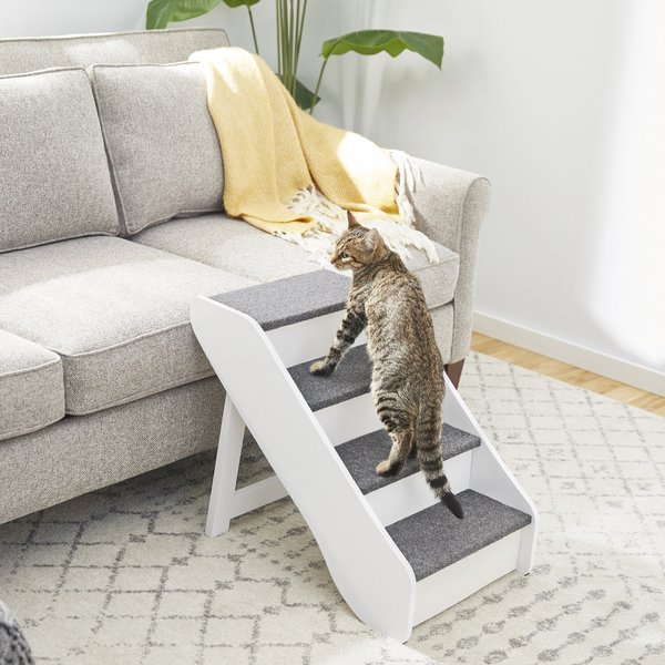 Uross Dog Stairs With Storage 3-Steps, Dog Steps For Small Medium Large