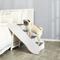 Show in main carousel: Frisco Deluxe Foldable Wooden Carpeted Cat & Dog Stairs, White, X-Large slide 1 of 8