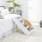 Show in main carousel: Frisco Deluxe Foldable Wooden Carpeted Cat & Dog Stairs, White, X-Large slide 2 of 8