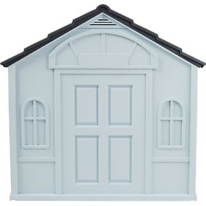 Frisco Plastic Outdoor Dog House, Medium